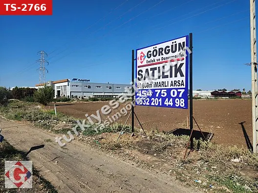GÖRGÜN'DEN İNCİRLİK'TE E-5 CEPHELİ 60.000M2 SATILIK İMARLI ARSA
