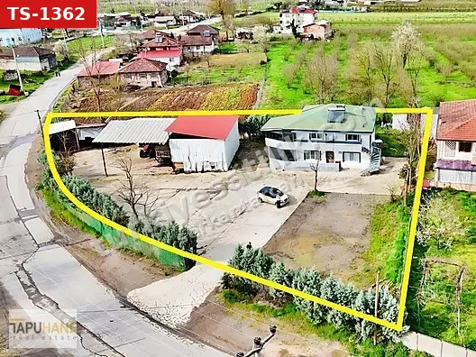 TAPUHANE'DEN 1500 M2 ARSA İÇİNDE SATILIK 2 KATLI MÜSTAKİL EV