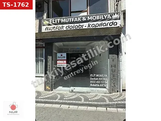 NUR GAYRIMENKUL'DEN MAHMUT BEY MAH 70m2 KİRALIK DÜKKAN